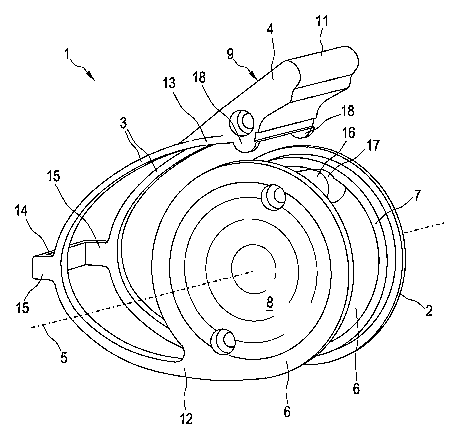 A single figure which represents the drawing illustrating the invention.